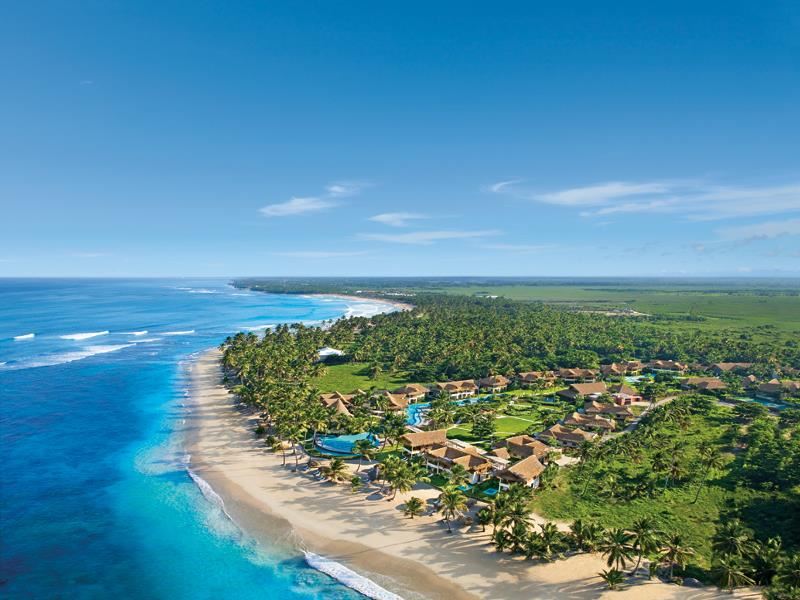 Aerial view of Zoetry Agua Resort & Spa