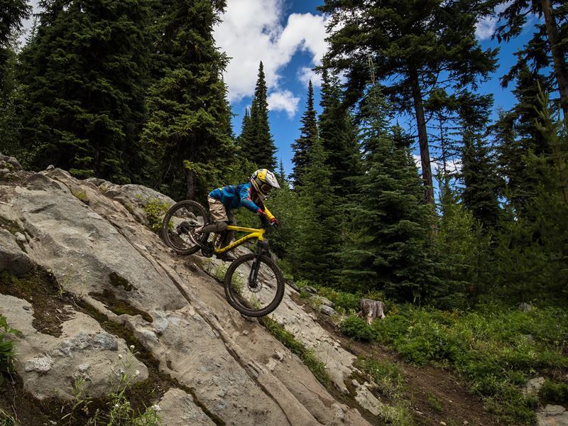 sun peaks downhill biking