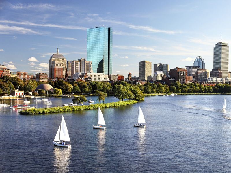 sail boats in boston