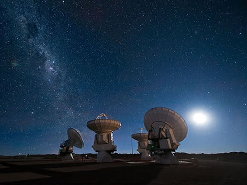 Atacama desert hot sale telescope